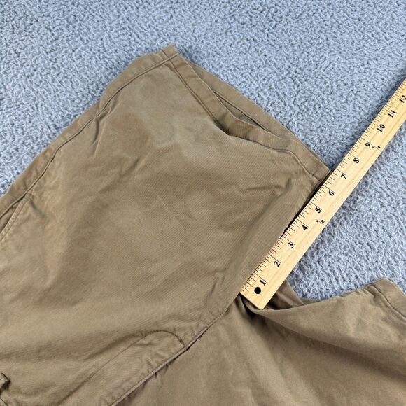 Flint and Tinder Shorts Mens 33 Tan 365 Stretch Twill Chino Short 9" Huckberry - Picture 10 of 12